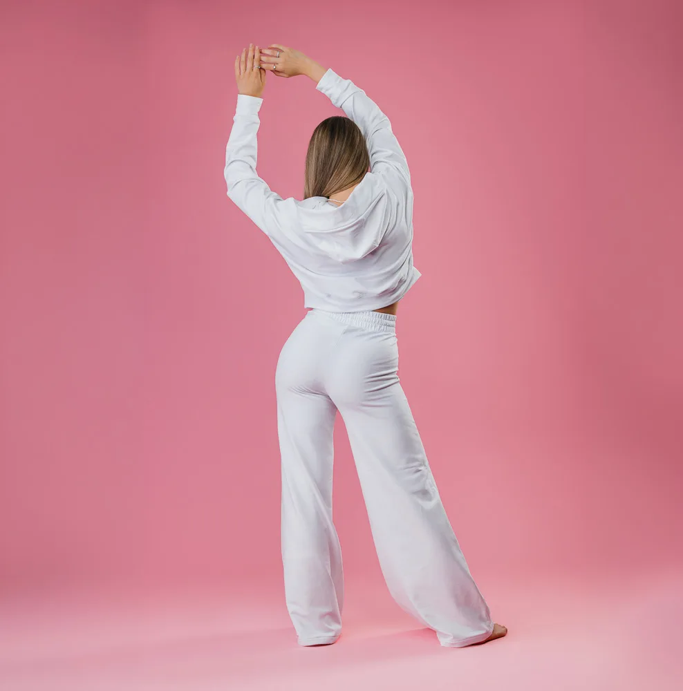 Hoodie- White - Image 2