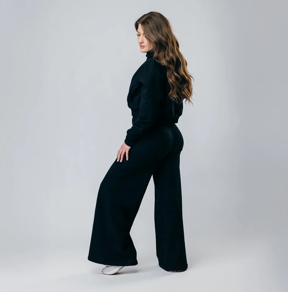 Flared Pants- Black