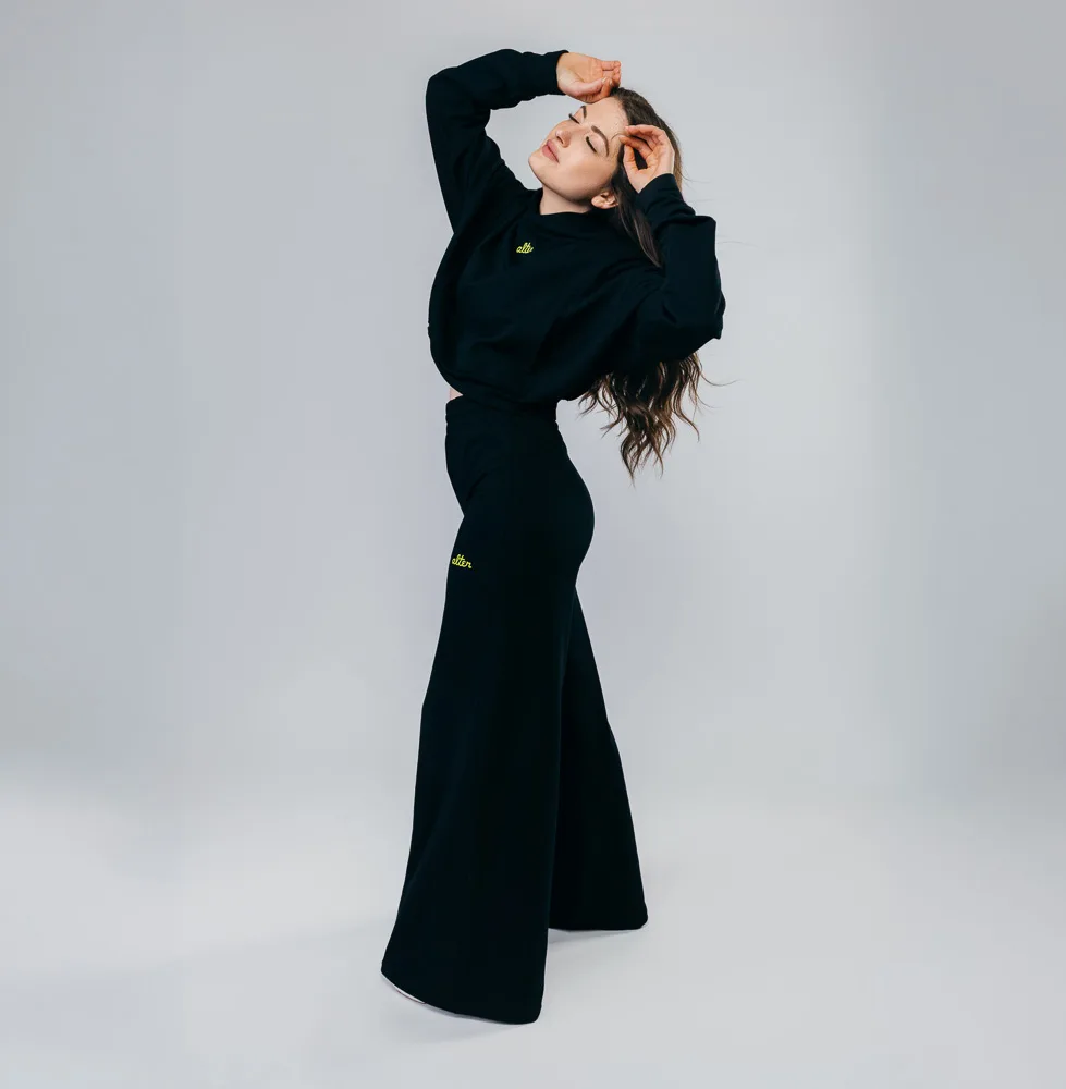 Hoodie- Black - Image 3
