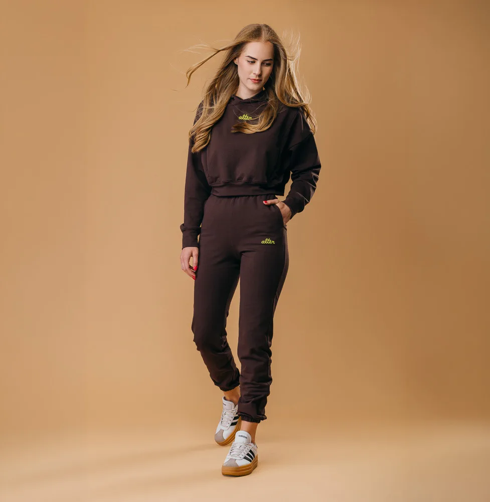 Hoodie- Brown - Image 2