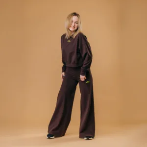 Flared Pants- Brown