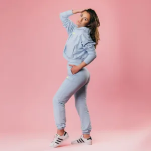 Hoodie- Baby blue